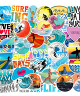 laptop stickers surfen