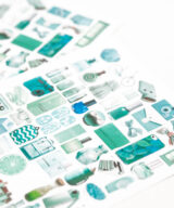 stickers turquoise