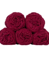 chuncky wol bordeaux rood voor haken