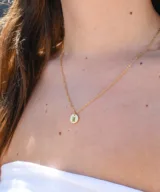 ketting goud letter m