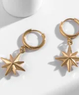 oorbellen star gold