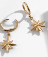 oorbellen star gold