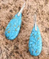 oorbellen turquoise drop