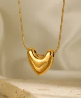 ketting lucky heart hanger gouden hartje