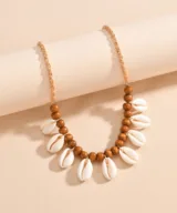 ketting ibiza shell oranje