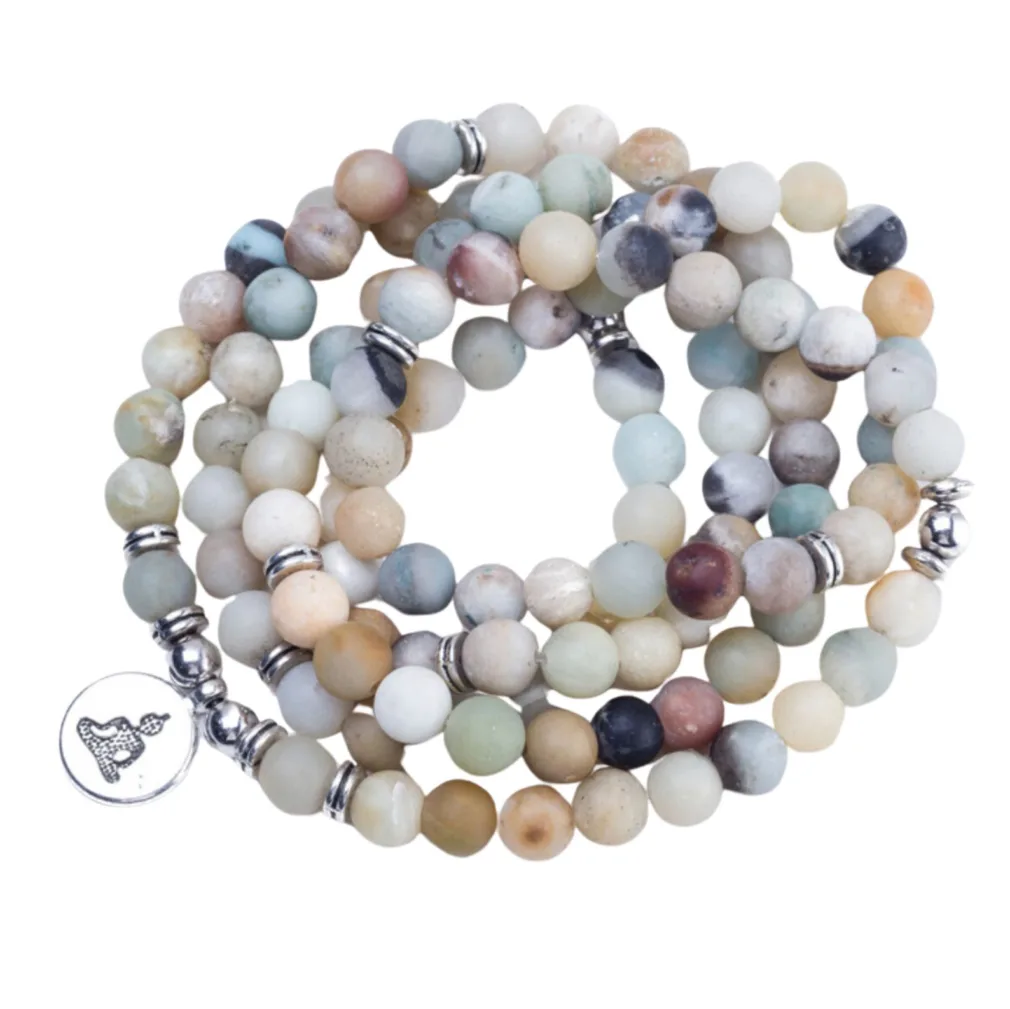 mala armband buddha amazoniet