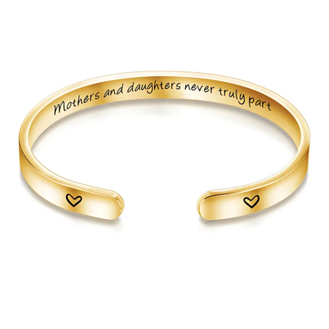 armband mother daughter goud