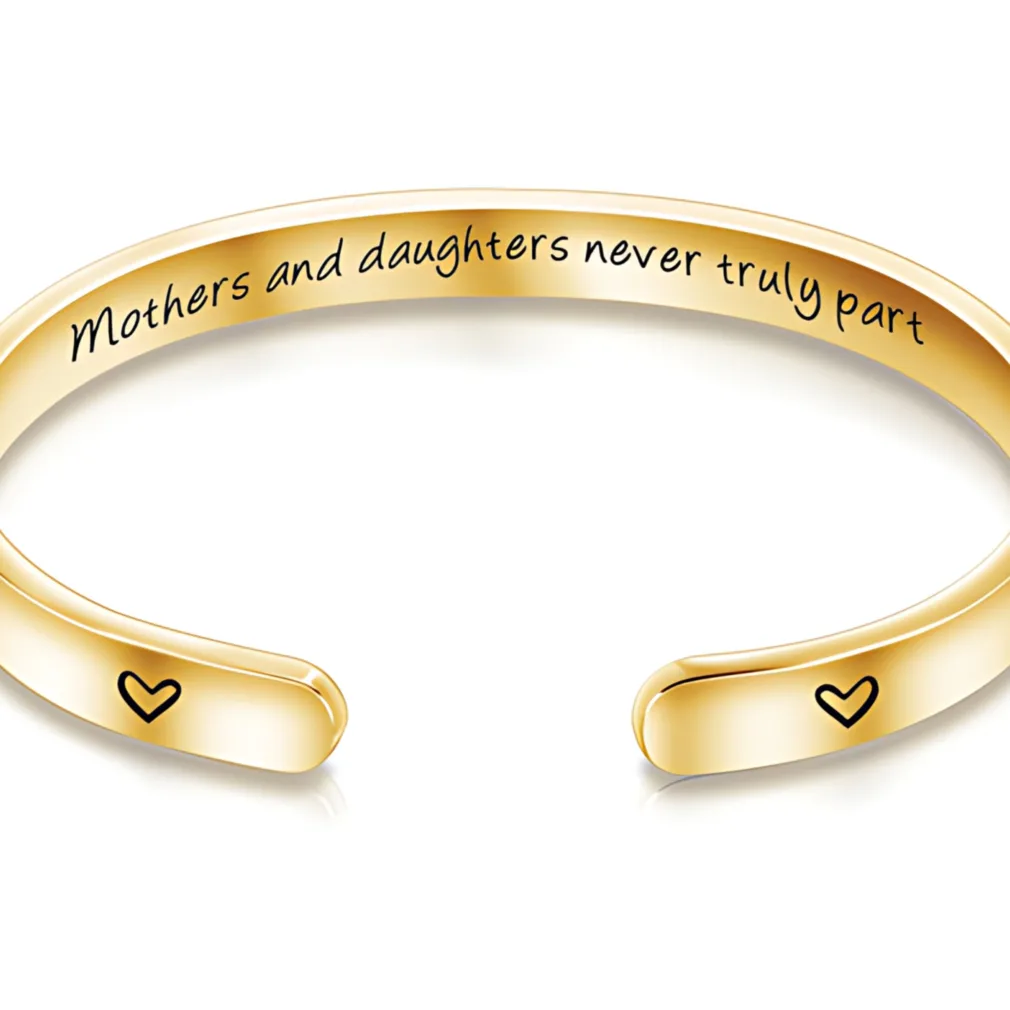 armband mother daughter goud