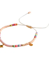 ibiza armband zalm roze