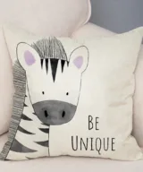 kussenhoes kinderkamer zebra be unique