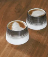 mokje milo creme bruin set van 4