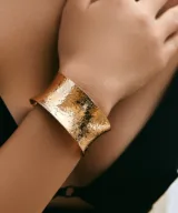 armband estelle goud gehamerd