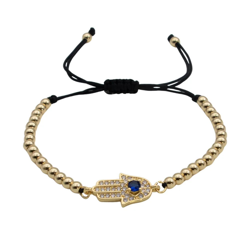 dames armband hamsa hand goud