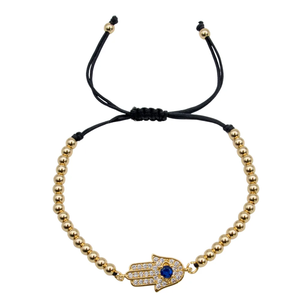 dames armband hamsa hand goud