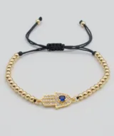 dames armband hamsa hand goud