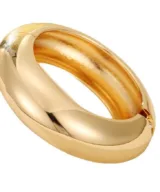 damesarmband sophia glanzend goud bangle