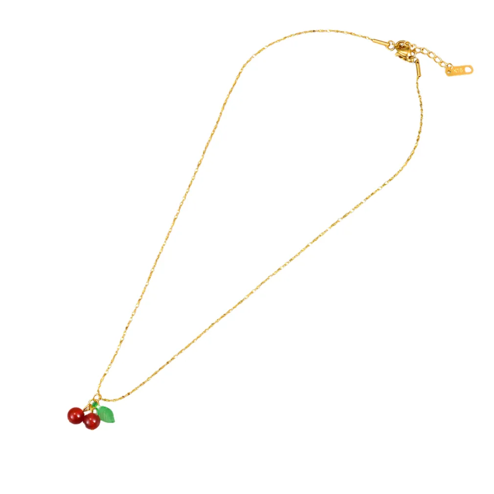 damesketting cherry goud