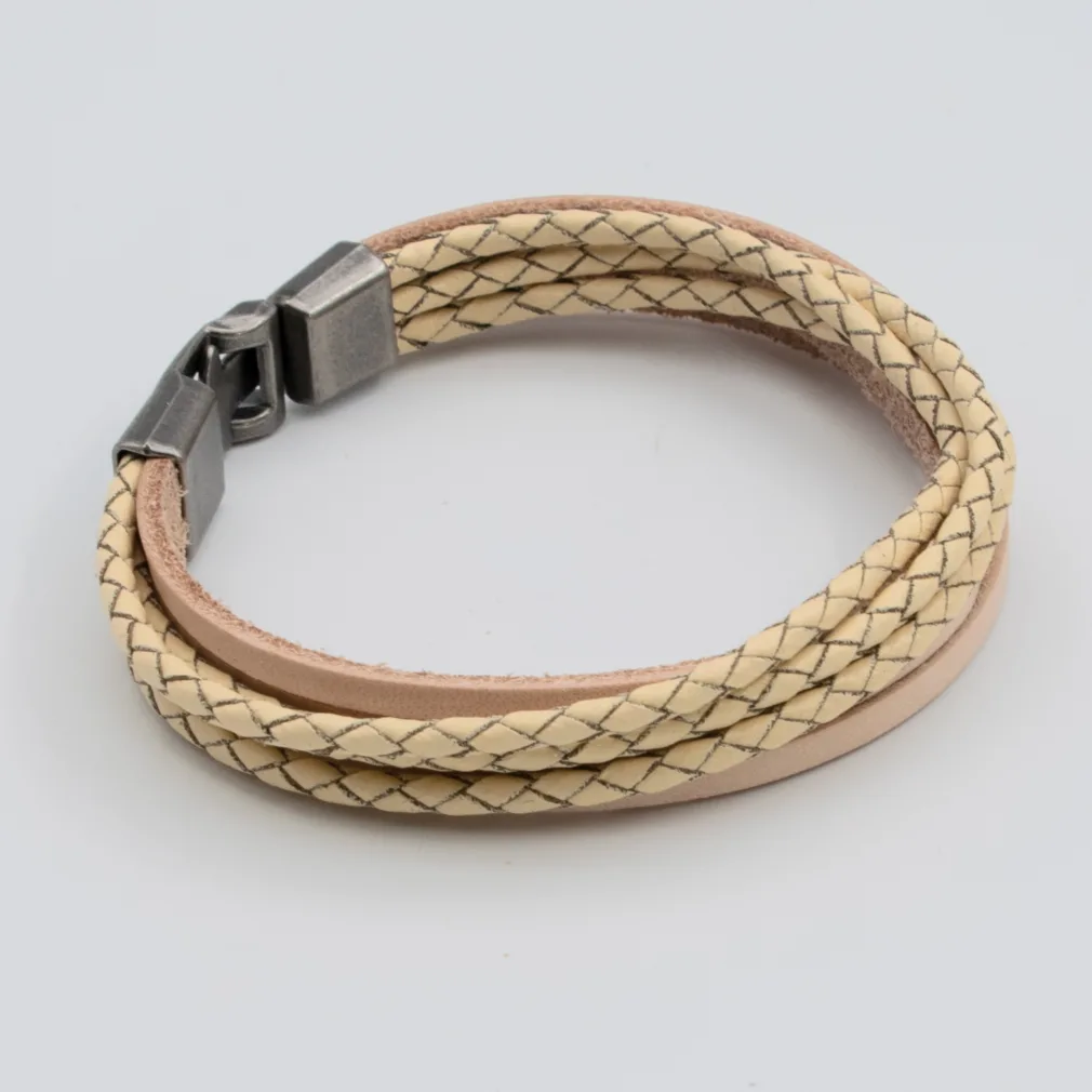 herenarmband leer mikkel