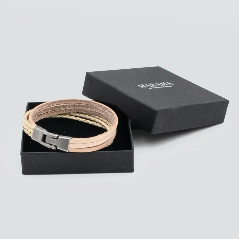 herenarmband leer mikkel