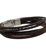 herenarmband mikkel leer bruin