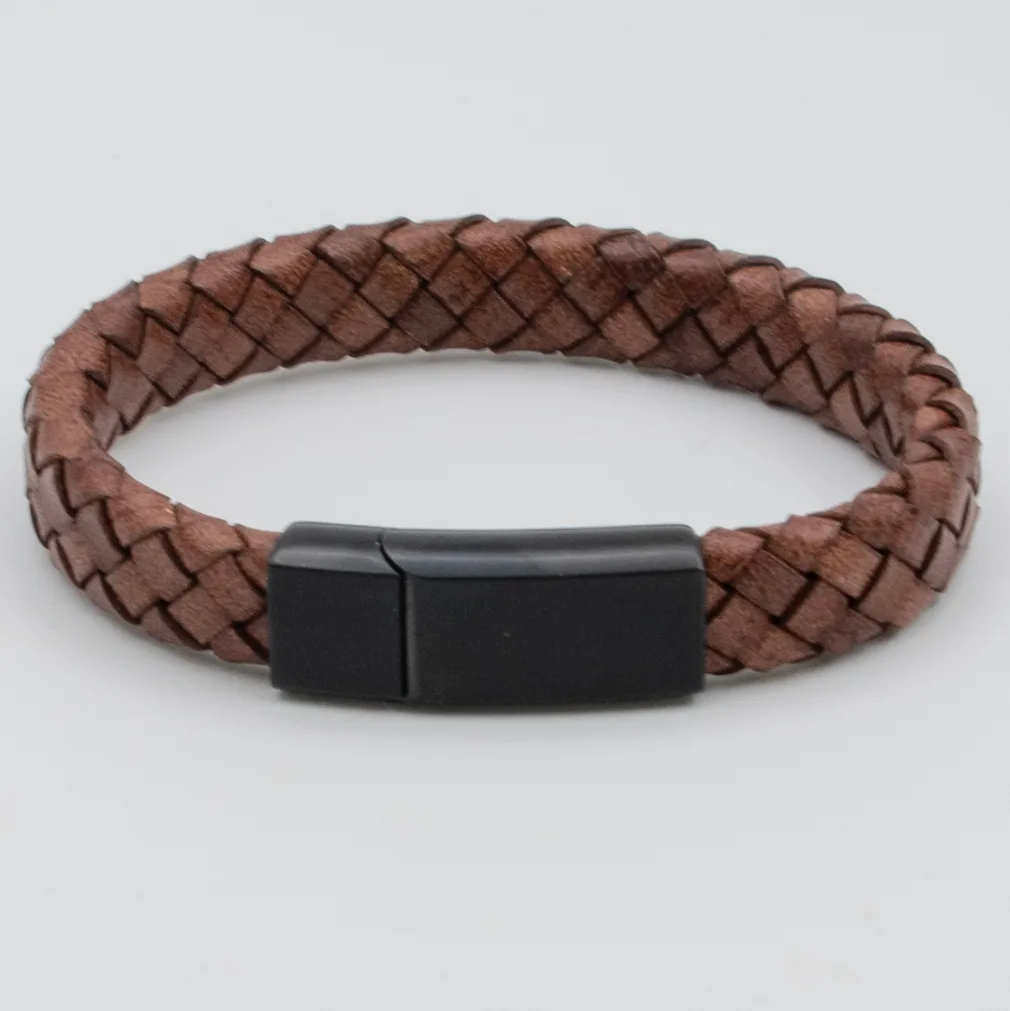 herenarmband olaf bruin