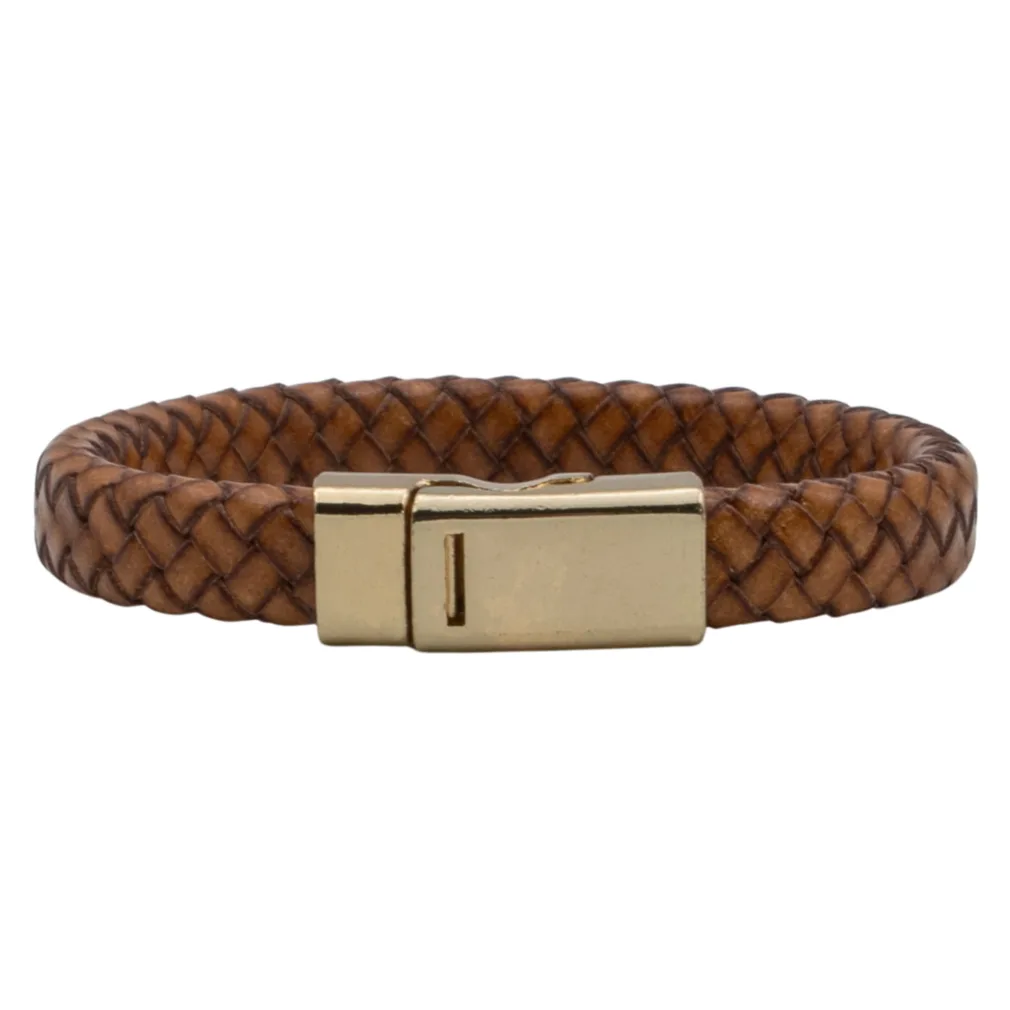 herenarmband viktor bruin