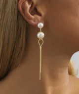 oorbellen pearl gold