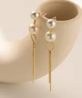 oorbellen pearl gold