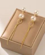 oorbellen pearl gold