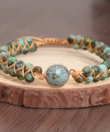 dames armband marly afrikaanse turquoise