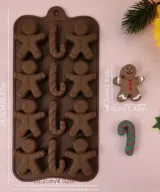 siliconen vorm kerst koekjes fondant