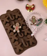 siliconen vorm kerst koekjes fondant