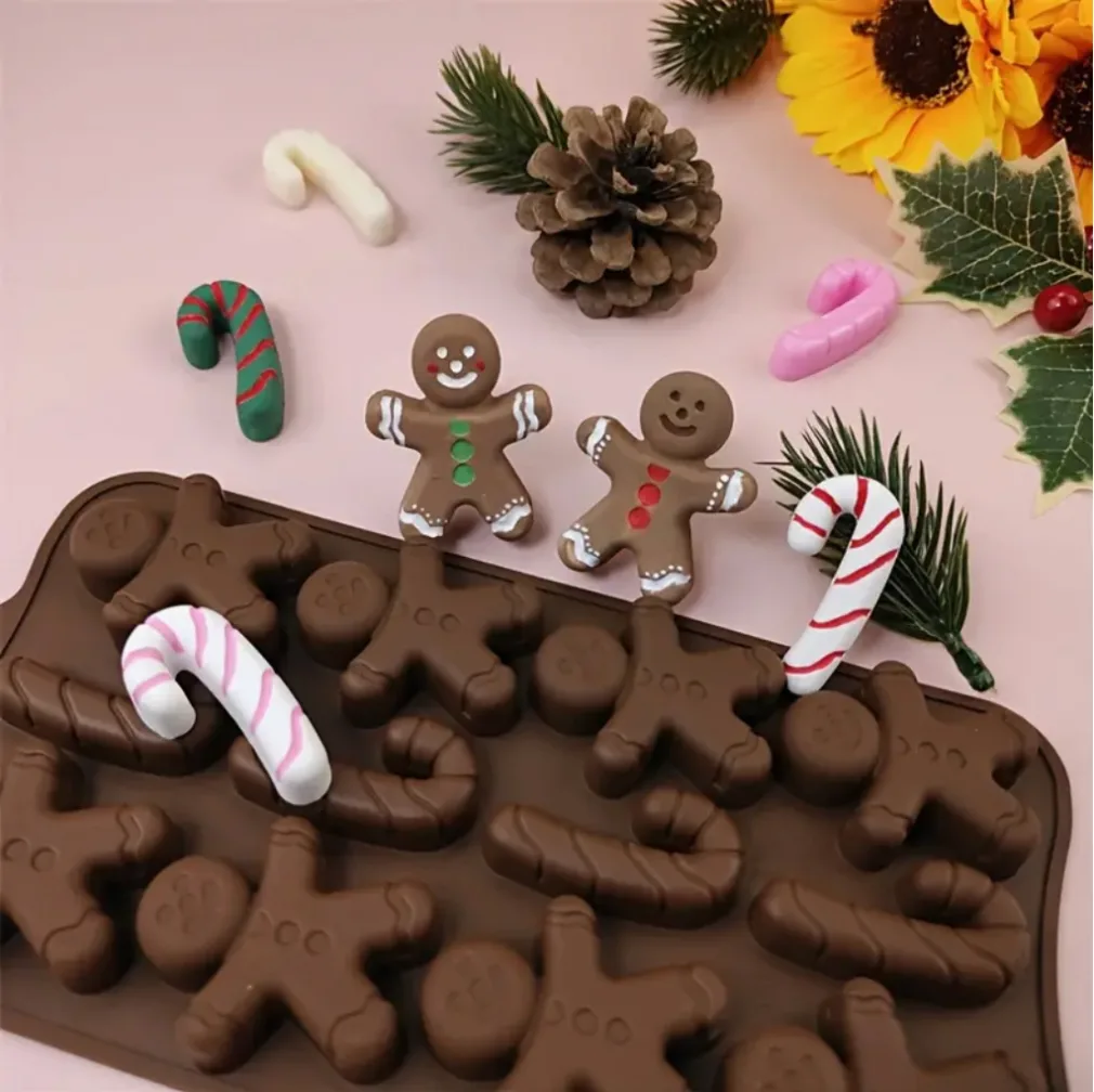 siliconen vorm kerst koekjes fondant