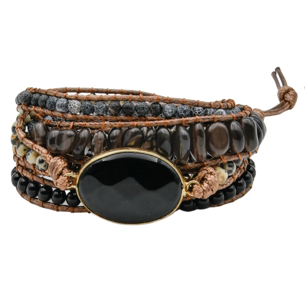 wikkelarmband onyx dreams