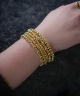 armbanden set nora goud