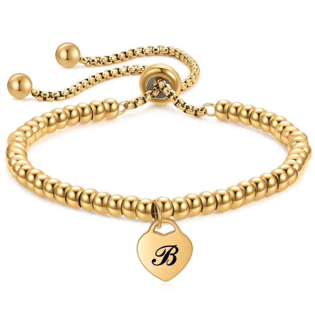 armband goud letter b