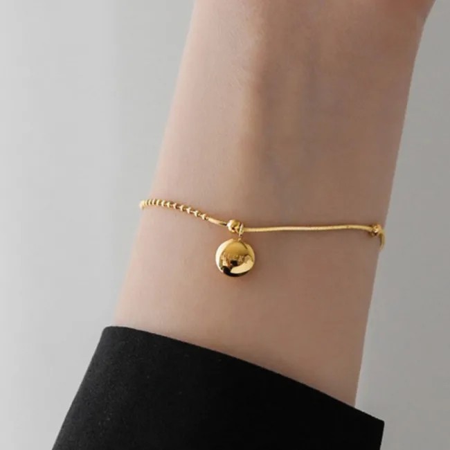 armband lucky goud titanium