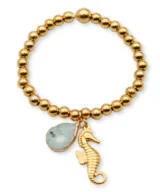 bracelet-gold-turkoois-seahorse