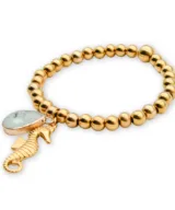 bracelet-gold-turkoois-seahorse