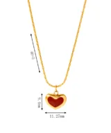 ketting red heart