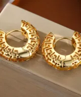 oorbellen baroque gold