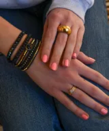 wikkelarmband bohemian sun black
