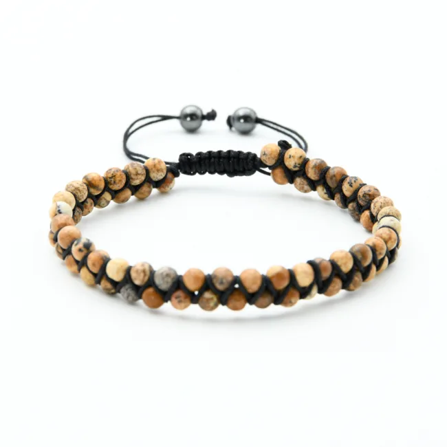 herenarmband jaspis